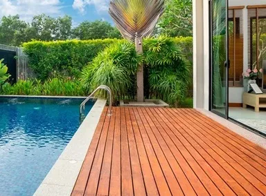 Deck de madeira